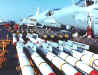 This photo is of the ordinance staged for just one of the strikes we sent to Iraq during the Gulf War